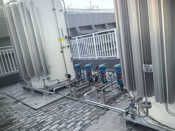 醴陵中心医院液氧罐医气工程(图4)